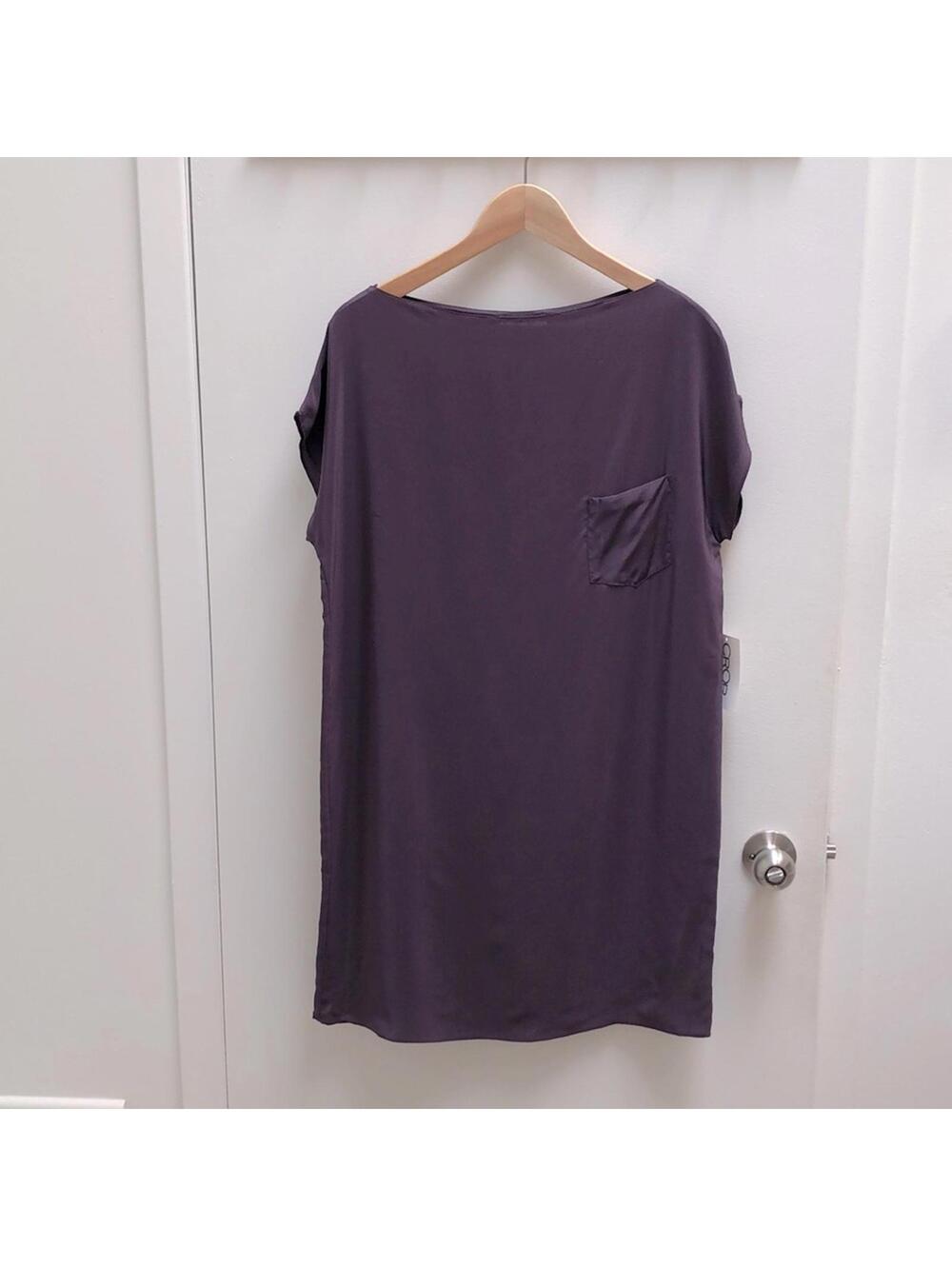 NWT - David Peck 100% silk dress - size L